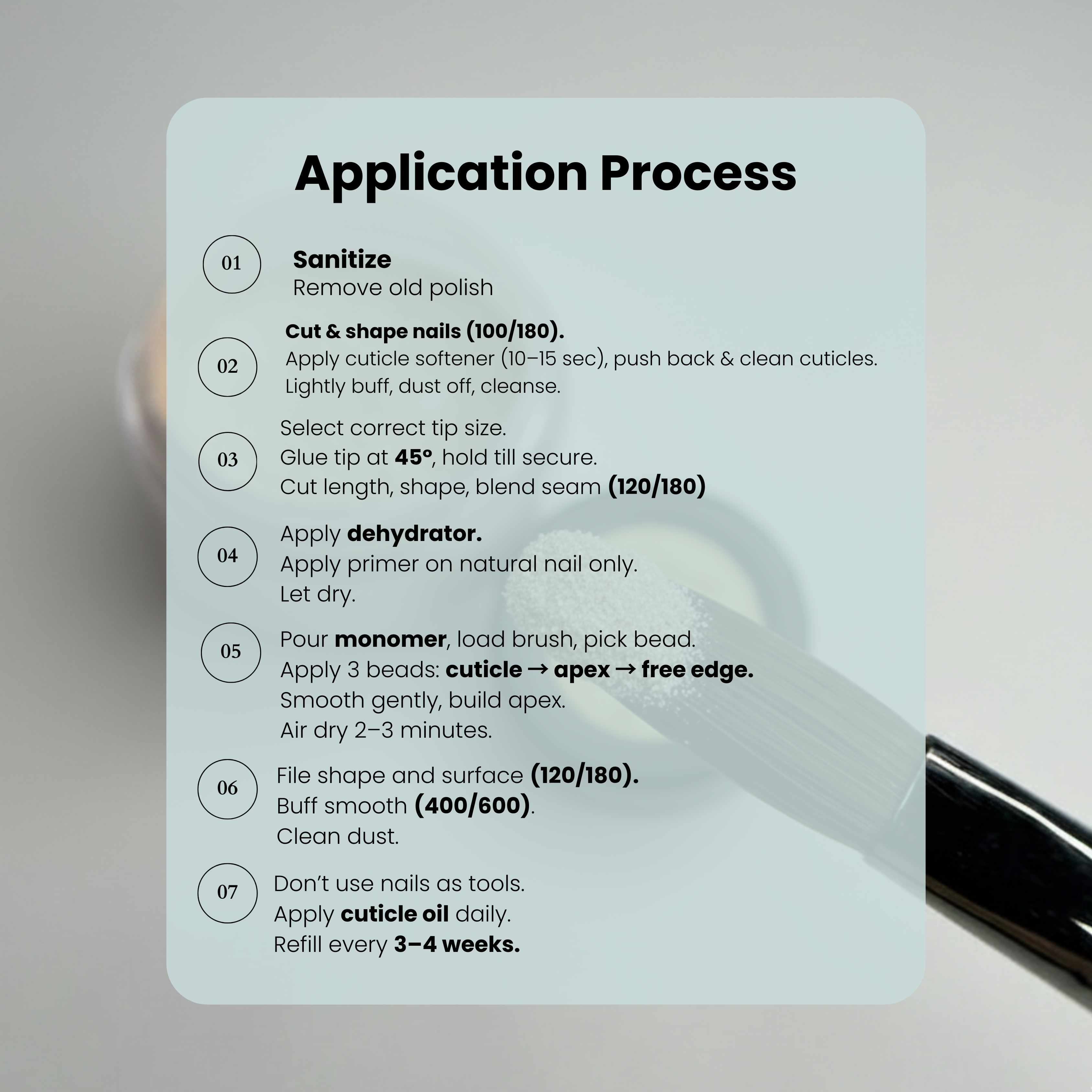 Tiara Gold Dust Coloured Acrylic Powder for Nails – Acrylic Nail Powder for Extensions and Overlays, Strong Adherence and Smooth Application, Professional Quality for Nail Art and Enhancements