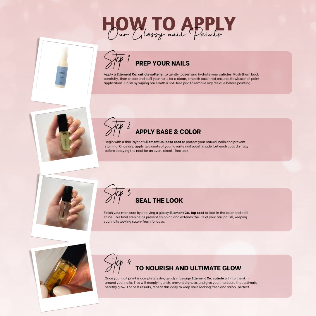 Dusk Vegan Nude Nail Polish – Chip-Resistant, Non-Yellowing, Gel-Like Shine, Long-Lasting