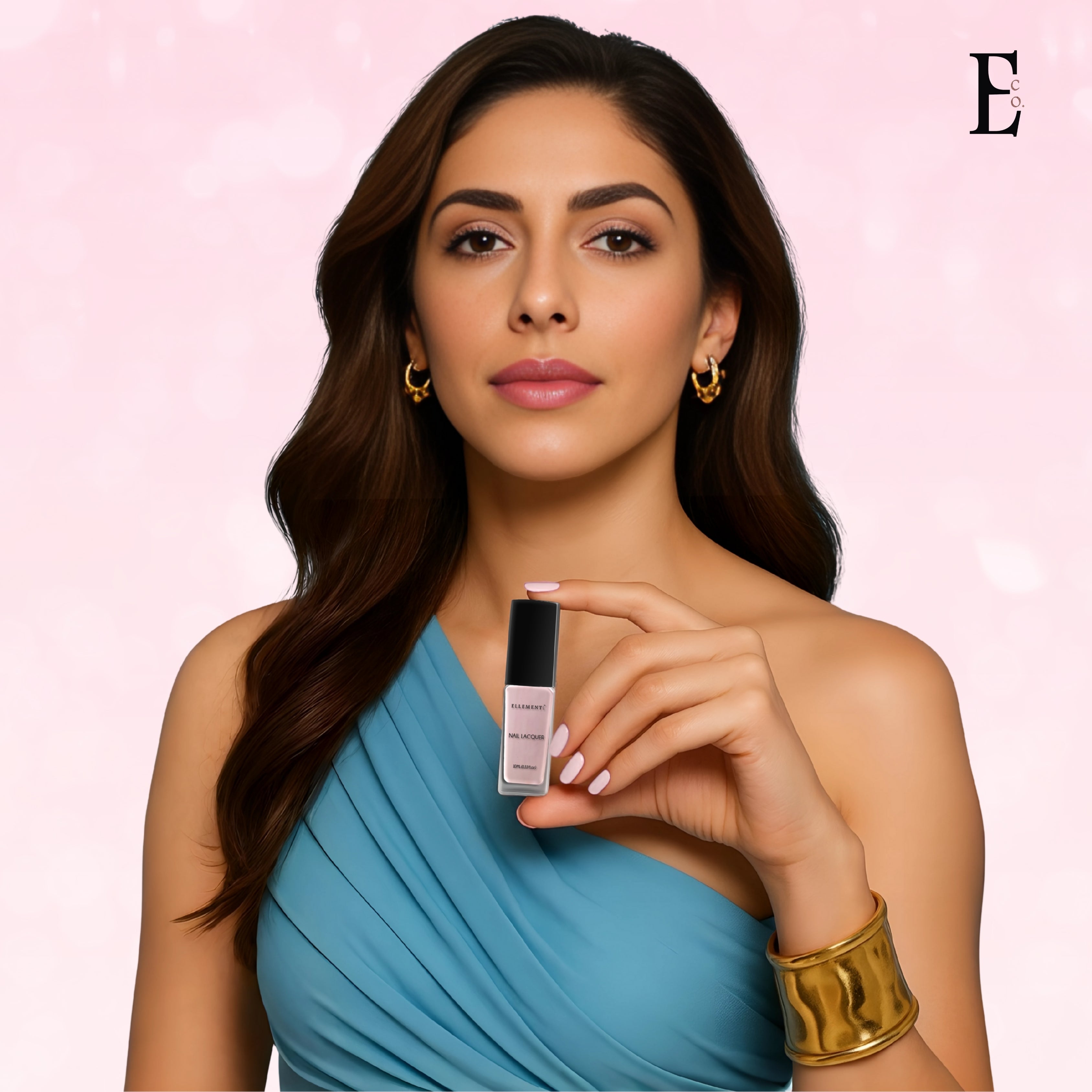 French Pink Vegan Nail Polish – Pastel Milky Pink, Chip-Resistant, Matte Finish, Long-Lasting, Salon Quality