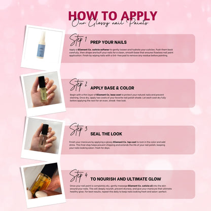 First Crush Vegan Pink Nail Polish – Chip-Resistant, Non-Yellowing, Matte Finish, Long-Lasting