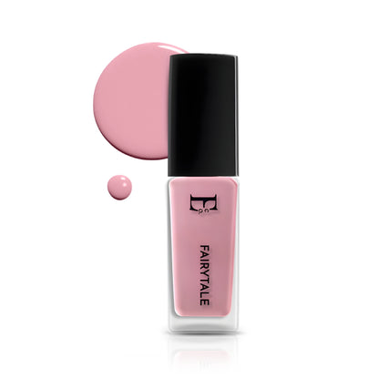 Fairytale Vegan Nail Polish – Chip-Resistant, Non-Yellowing Pink, Gel-Like Gloss, Strengthens Nails, Long-Lasting 2