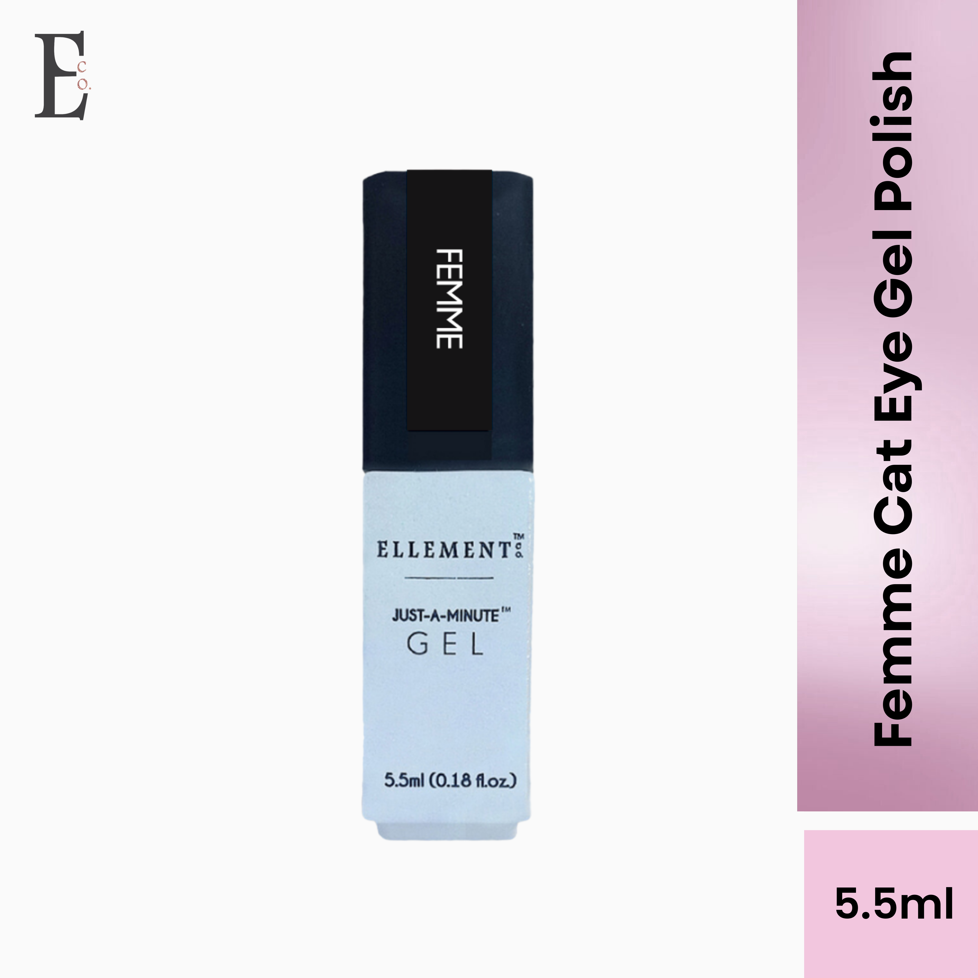Femme Cat Eye Gel Polish – Purplish Pink, Magnetic 3D Effect, Long-Lasting Shine, Multi-Dimensional Nails, Easy Apply