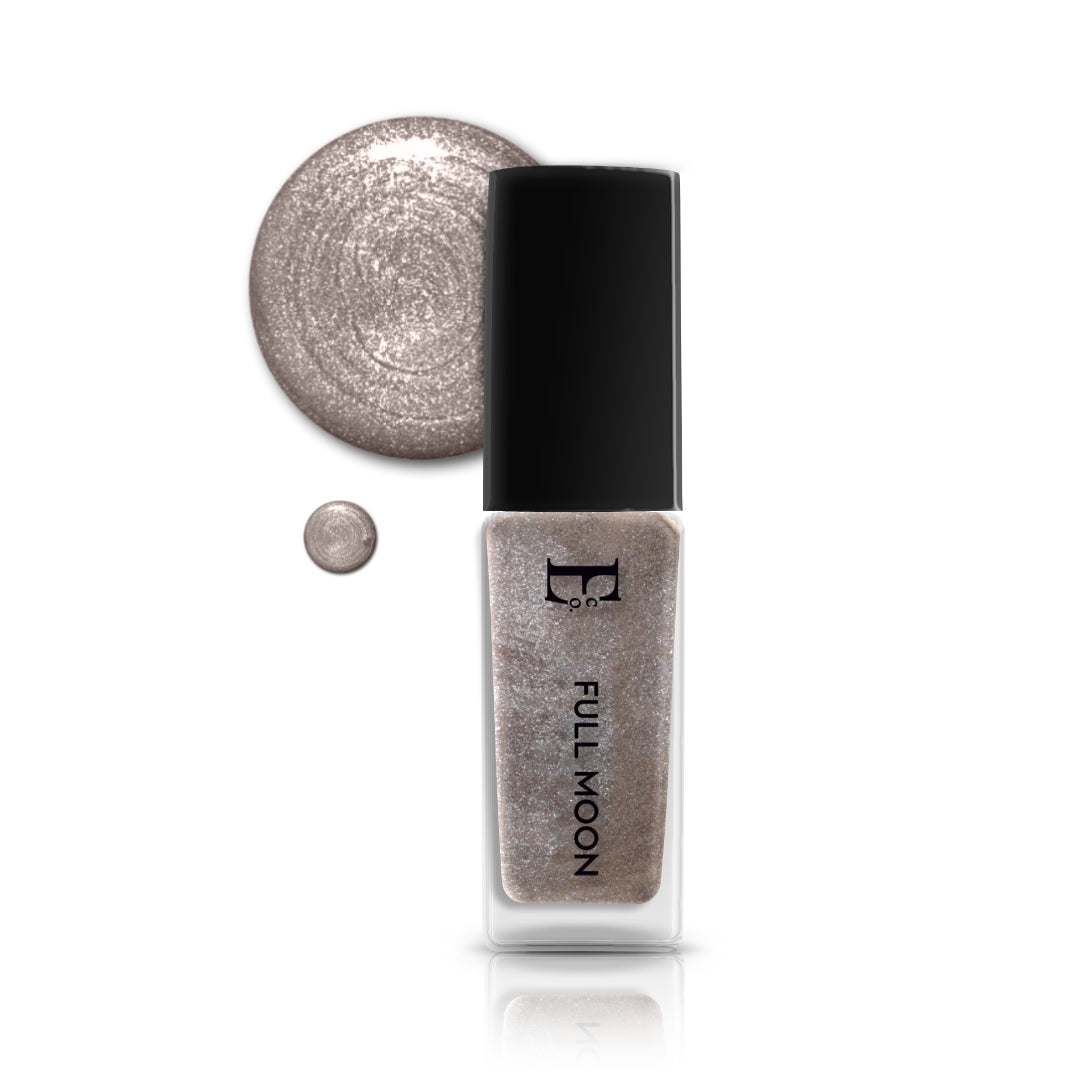 Full Moon Vegan Metallic Nail Polish – Chip-Resistant, Non-Yellowing, Shimmer Finish, Long-Lasting