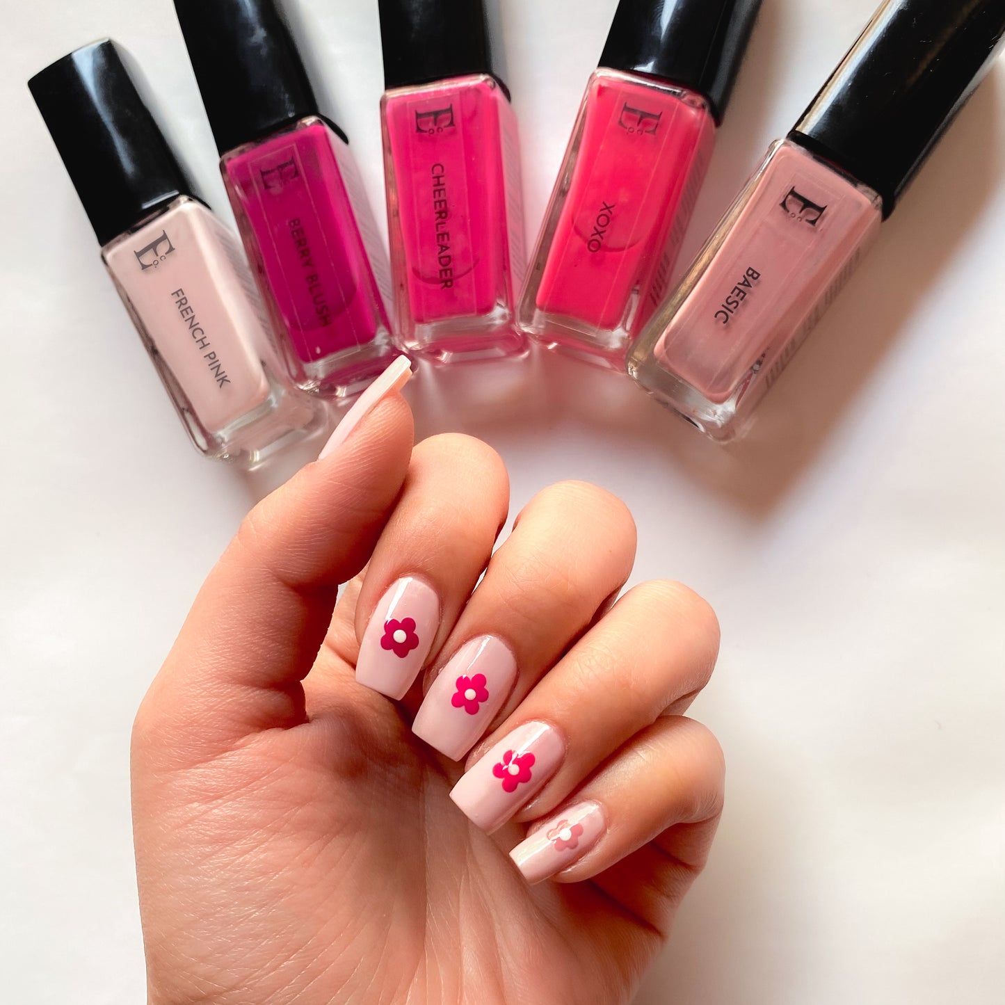 BLUSHING BLOOMS NAIL POLISH SET