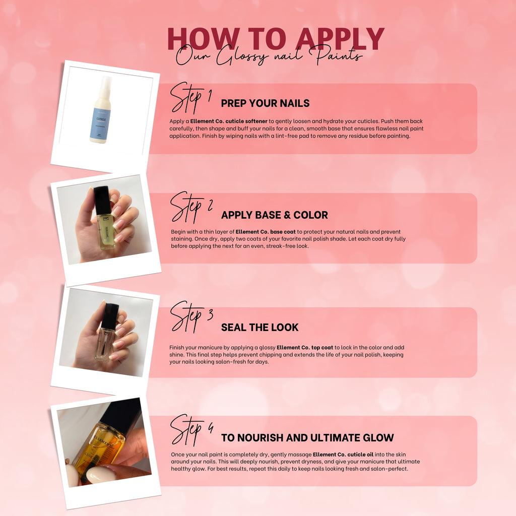 Classic Red Vegan Nail Polish – Vibrant Color, Long-Lasting, Chip-Resistant, Gel-Like Shine