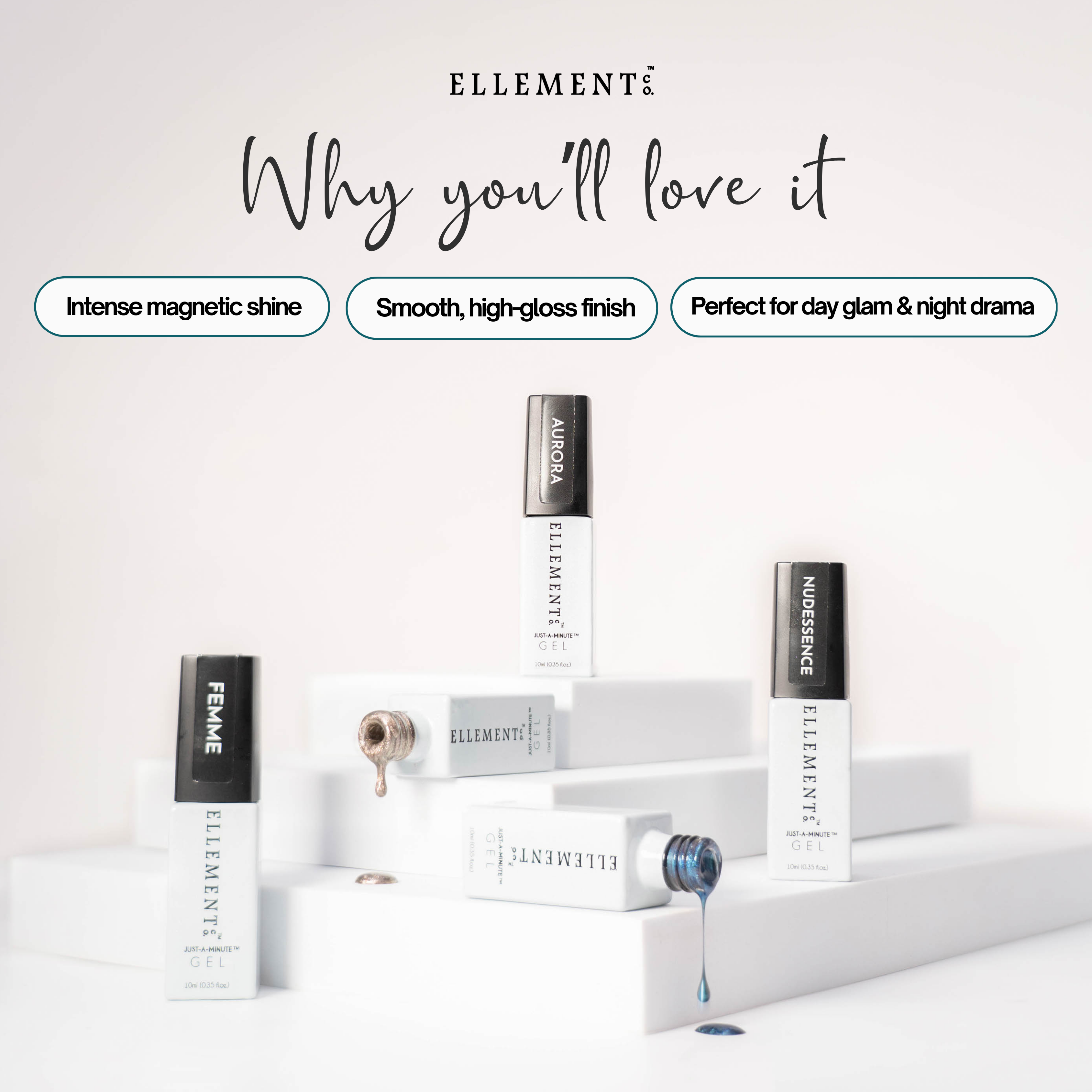 Cyan Cat Eye Gel Polish – Magnetic Teal Nail Gel with Multi-Dimensional Cat Eye Effect, Long-Lasting Shine