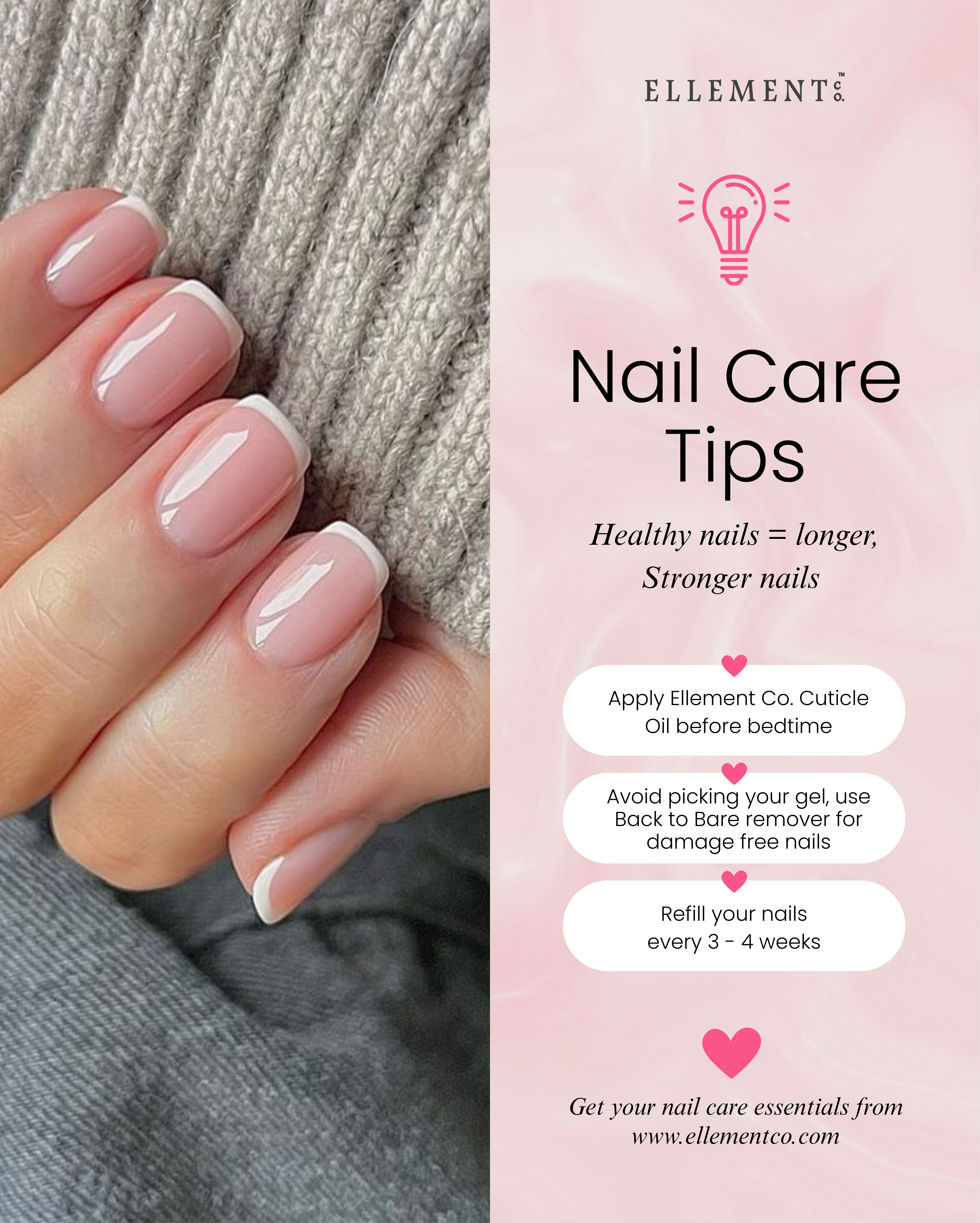 JELL-O! Blush Pink Builder in a Bottle – Nail Strengthening Gel Base | Flexible, Chip-Resistant Overlay for Natural Nails, Gel Polish & Acrylic Systems