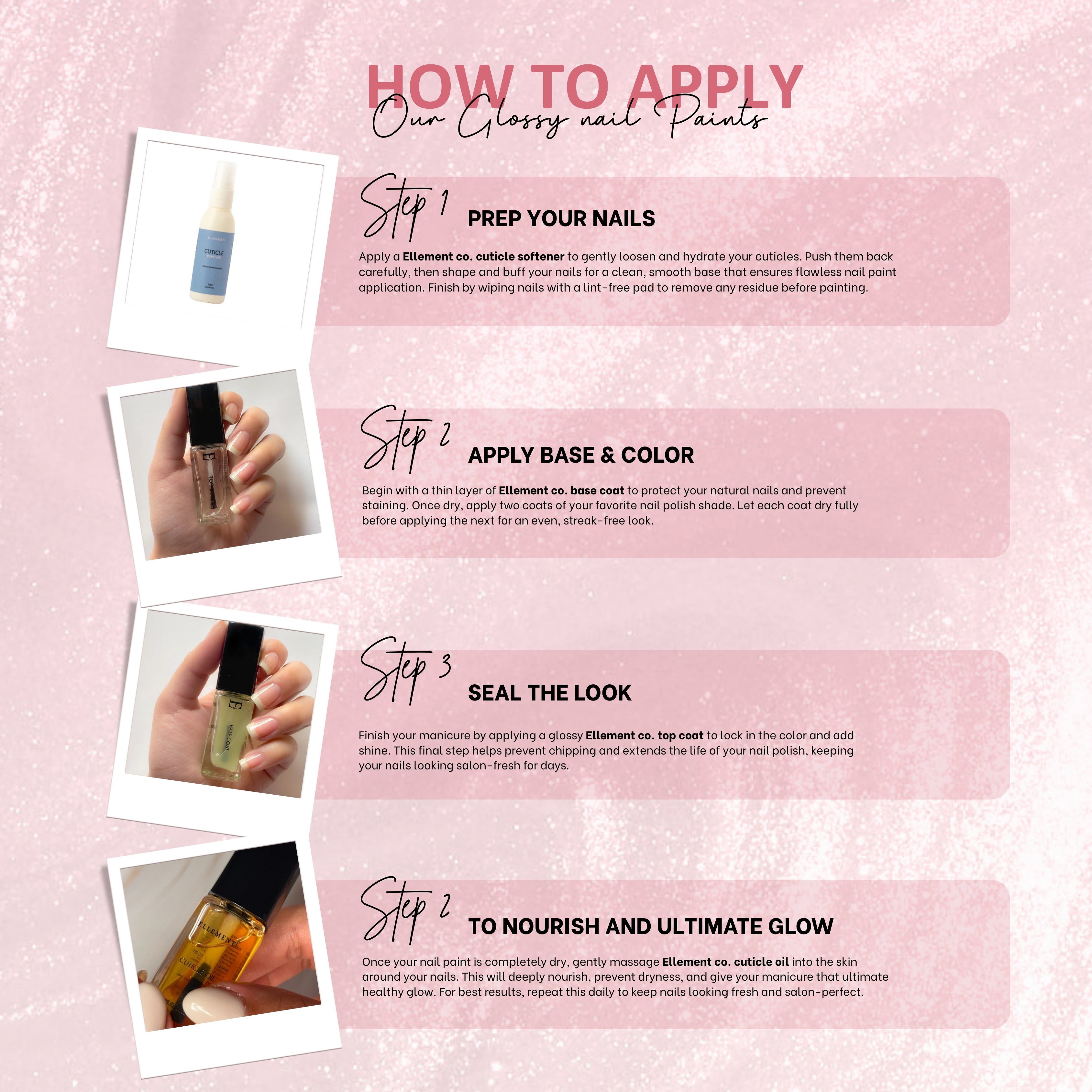 Pink Champagne Metallic Rose Gold Vegan Nail Polish – Chip-Resistant, Gel-Like Shine, Long-Lasting