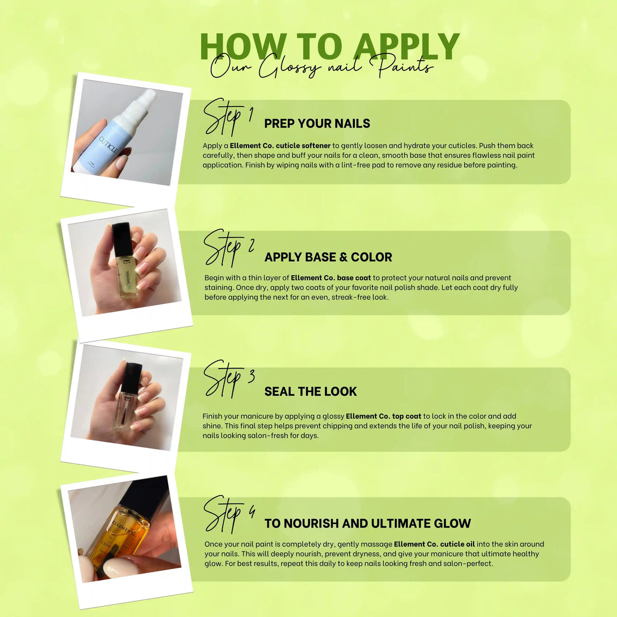 Green Apple Soda Vegan Nail Polish – Chip-Resistant, Non-Yellowing, Neon Finish, Gel-Like Shine, Long-Lasting 5