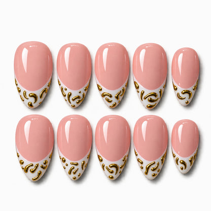 French Tips, But Make It Baroque 3