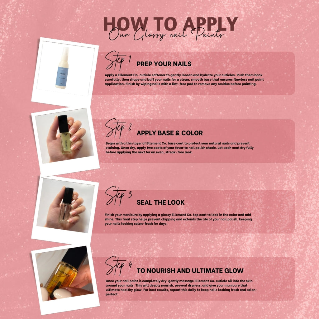 Nirvana Vegan Metallic Red Nail Polish – Chip-Resistant, Non-Yellowing, Gel-Like Shimmer, Long-Lasting