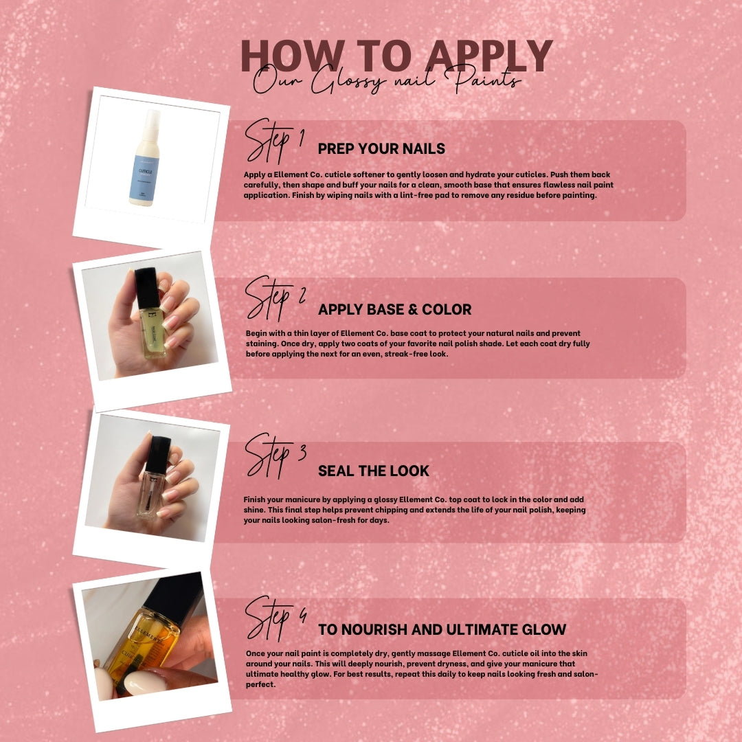 Nirvana Vegan Metallic Red Nail Polish – Chip-Resistant, Non-Yellowing, Gel-Like Shimmer, Long-Lasting