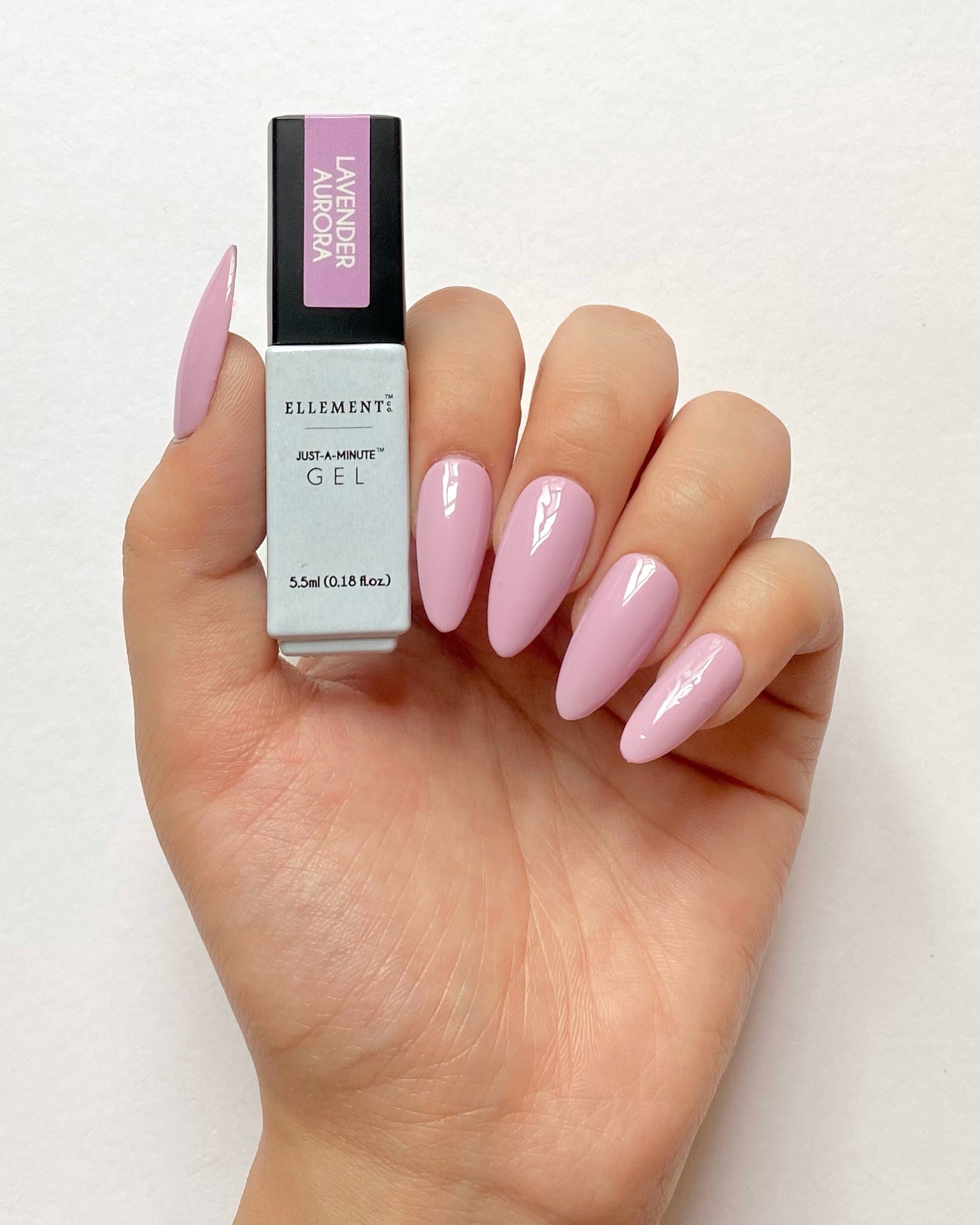 Lavender Aurora Gel Polish – Pastel Purple Shimmer, Streak-Free Application, Long-Lasting, All Nail Types