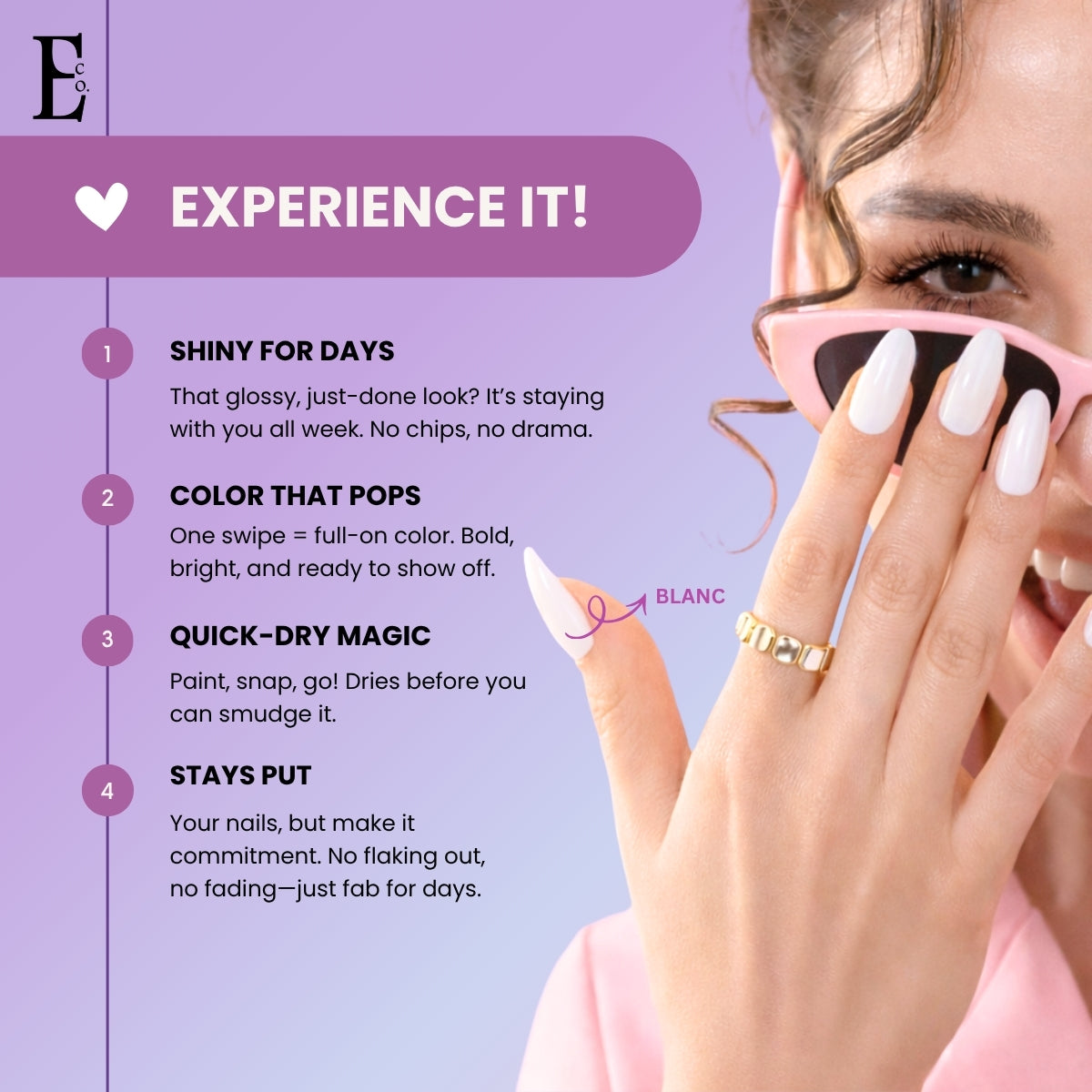Timeless Elegance Nail Polish Set – French Pink, Blanc White, Milky Way Holographic Chrome & Gloss Top Coat