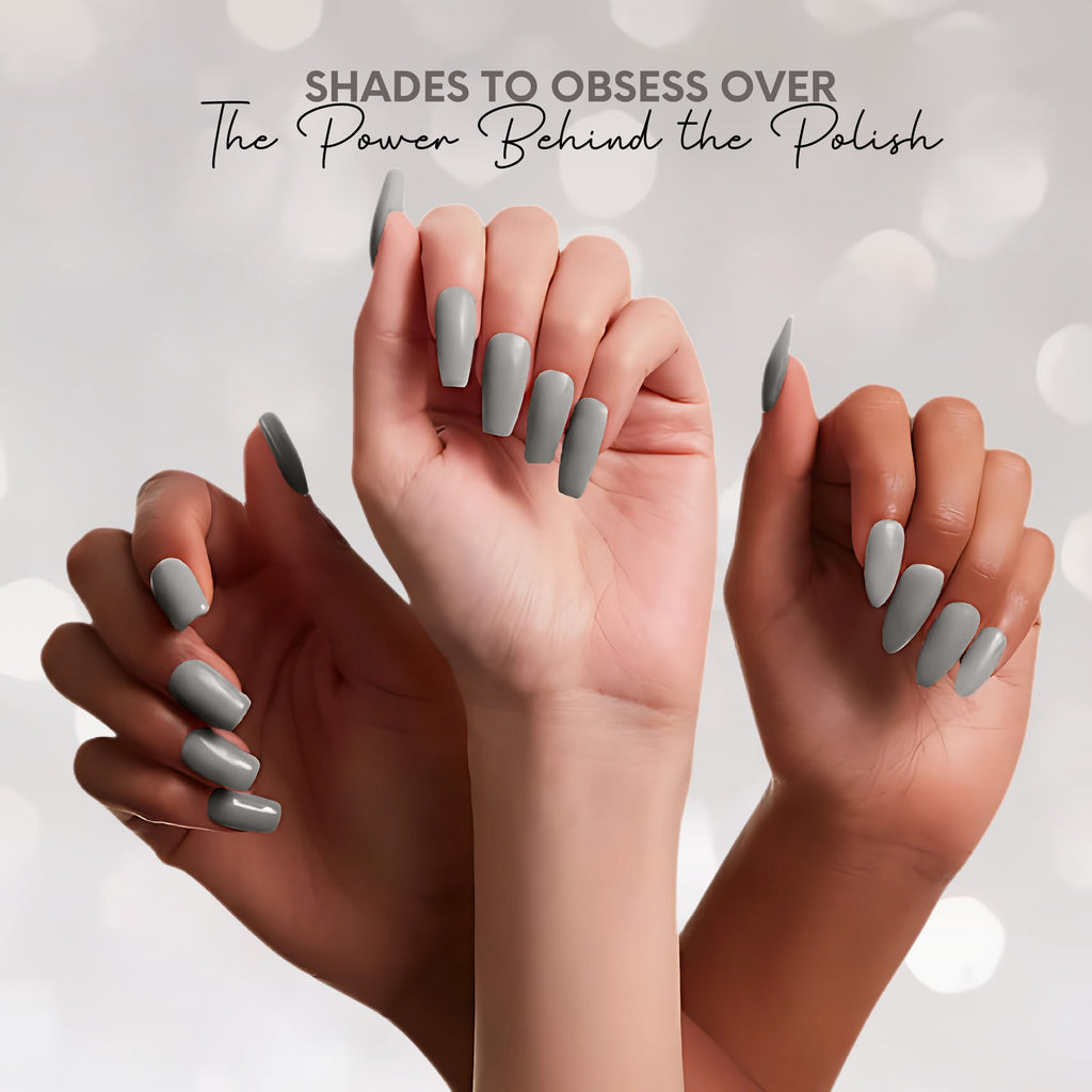 Earl Grey Vegan Nail Polish – Chip-Resistant, Non-Yellowing, Gel-Like Shine, Long-Lasting