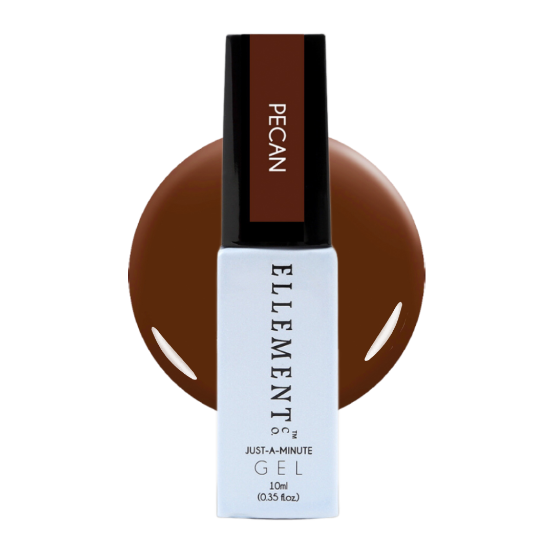 Pecan Gel Polish – Rich Nutty Brown, Long-Lasting, Streak-Free, Suitable for Natural & Acrylic Nails