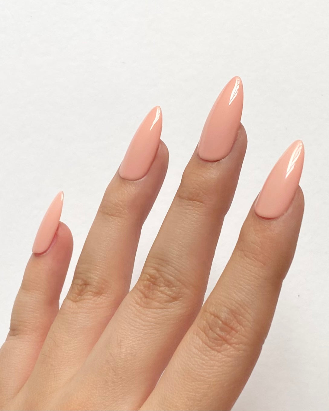 Strawberry Milkshake Gel Polish – Creamy Pink Shade, Streak-Free Application, Suitable for Natural & Acrylic Nails