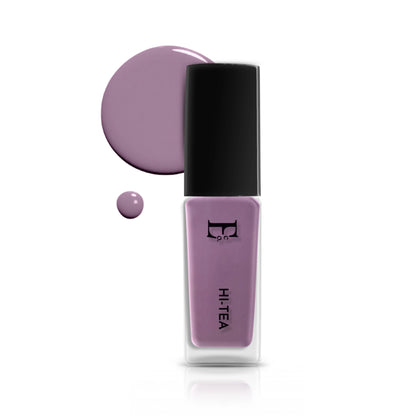 HI-Tea Vegan Lavender Nail Polish – Chip-Resistant, Non-Yellowing, Gel-Like Shine, Long-Lasting 2