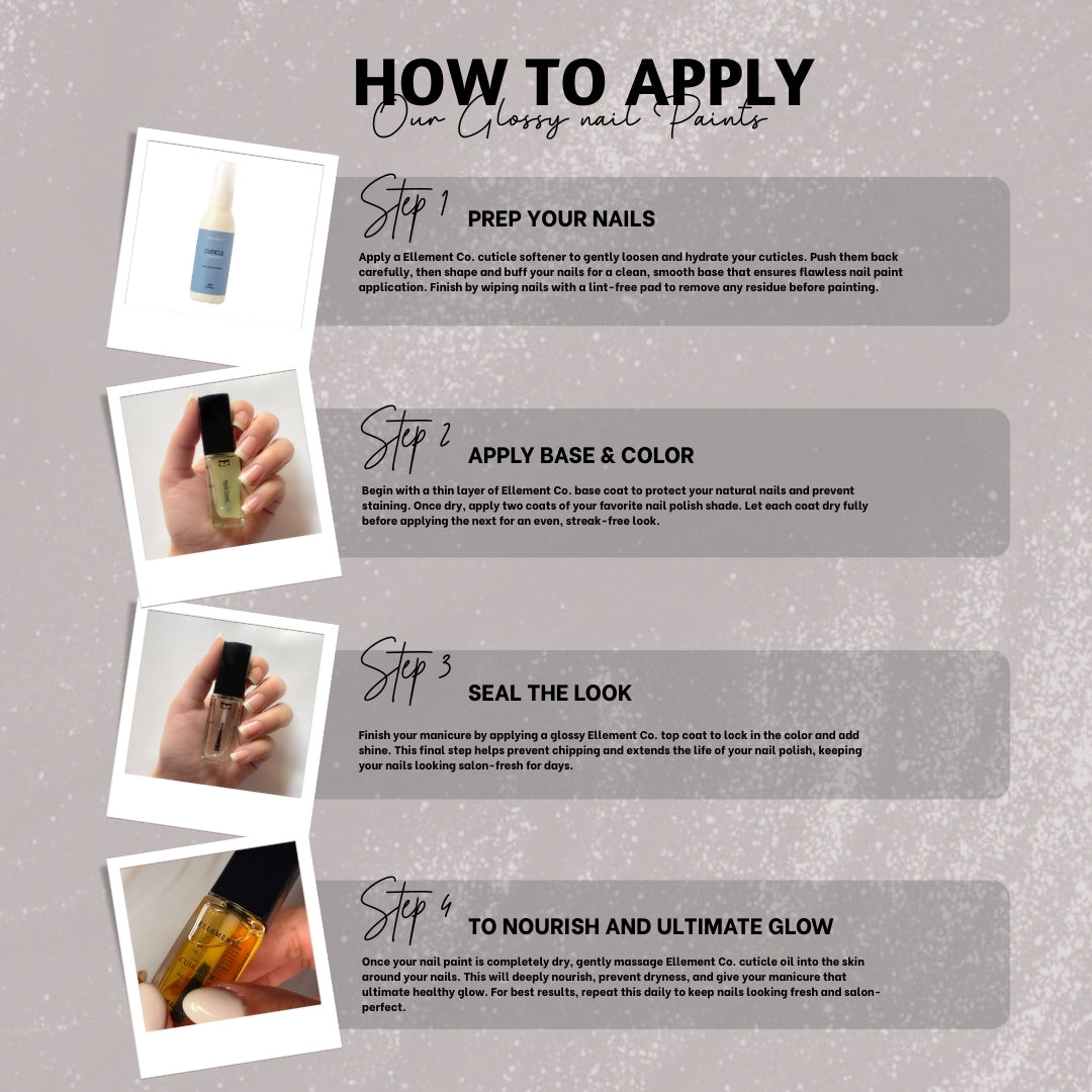 Silver Vegan Nail Polish – Chip-Resistant, Non-Yellowing, Gel-Like Mirror Finish, Long-Lasting