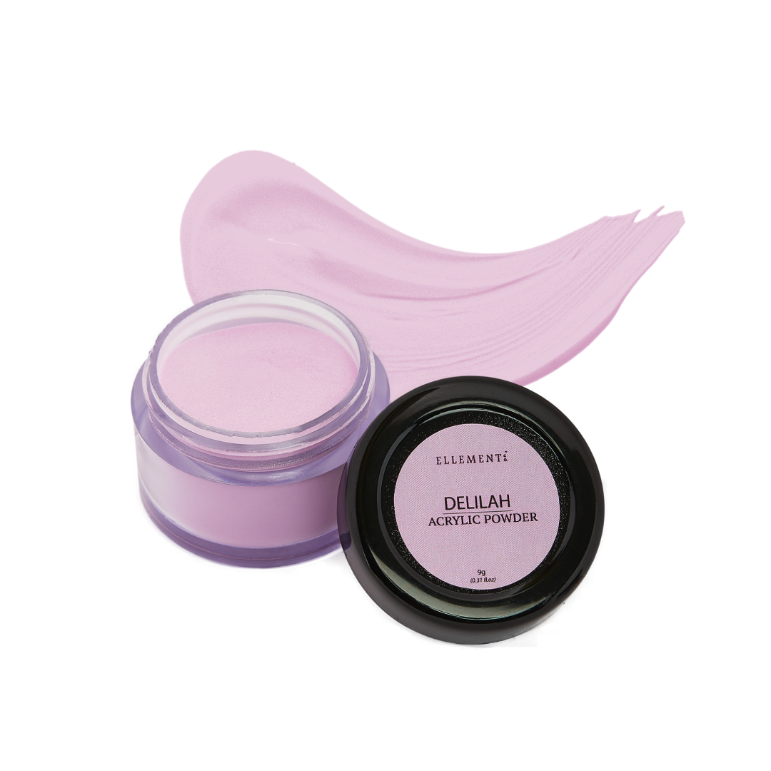 Delilah Purple Dust Coloured Acrylic Powder for Nail Extensions and Overlays – Professional Acrylic Powder for Nails and Nail Art Designs