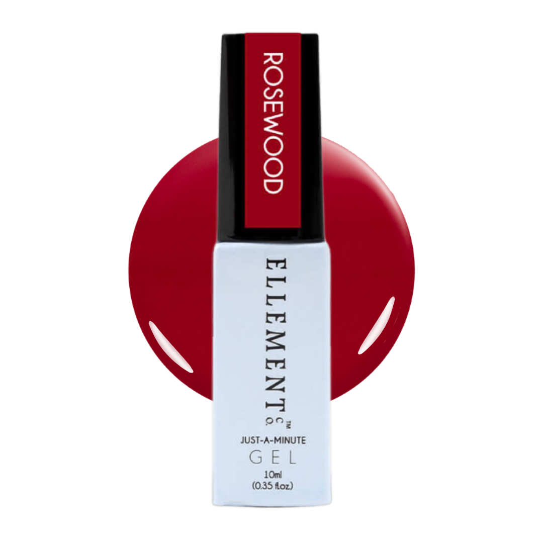 Rosewood Gel Polish – Deep Red Luxury Nail Gel for Natural, Acrylic & False Nails, Streak-Free Finish