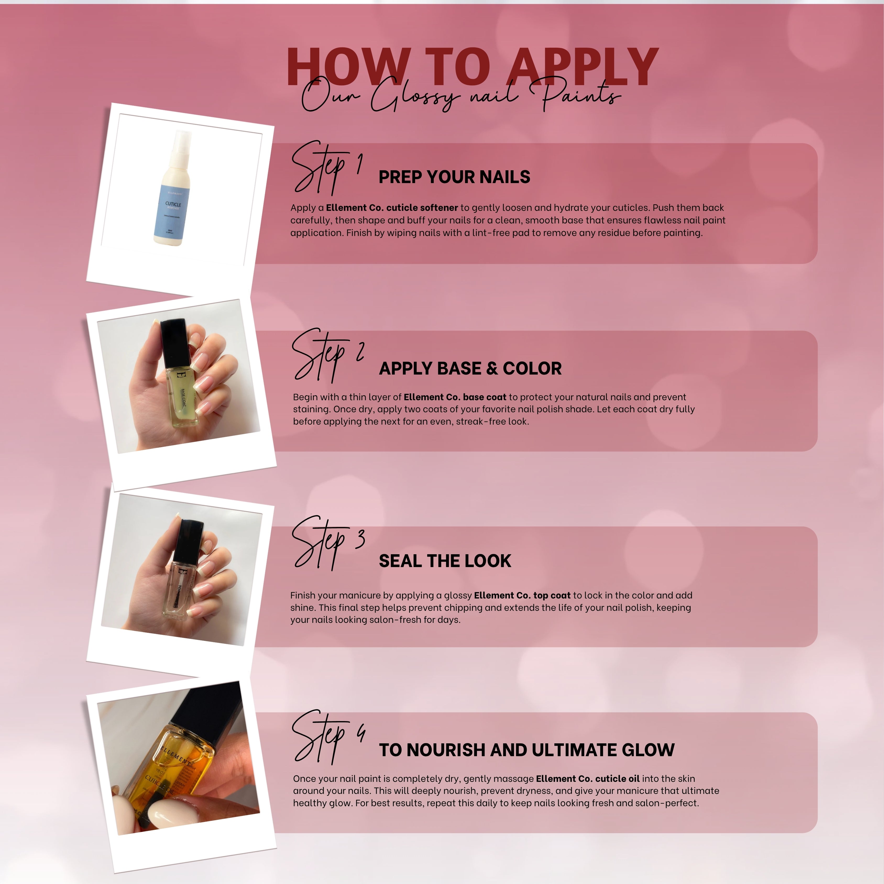 Merlot Vegan Maroon Nail Polish – Chip-Resistant, Non-Yellowing, Gel-Like Shine, Long-Lasting