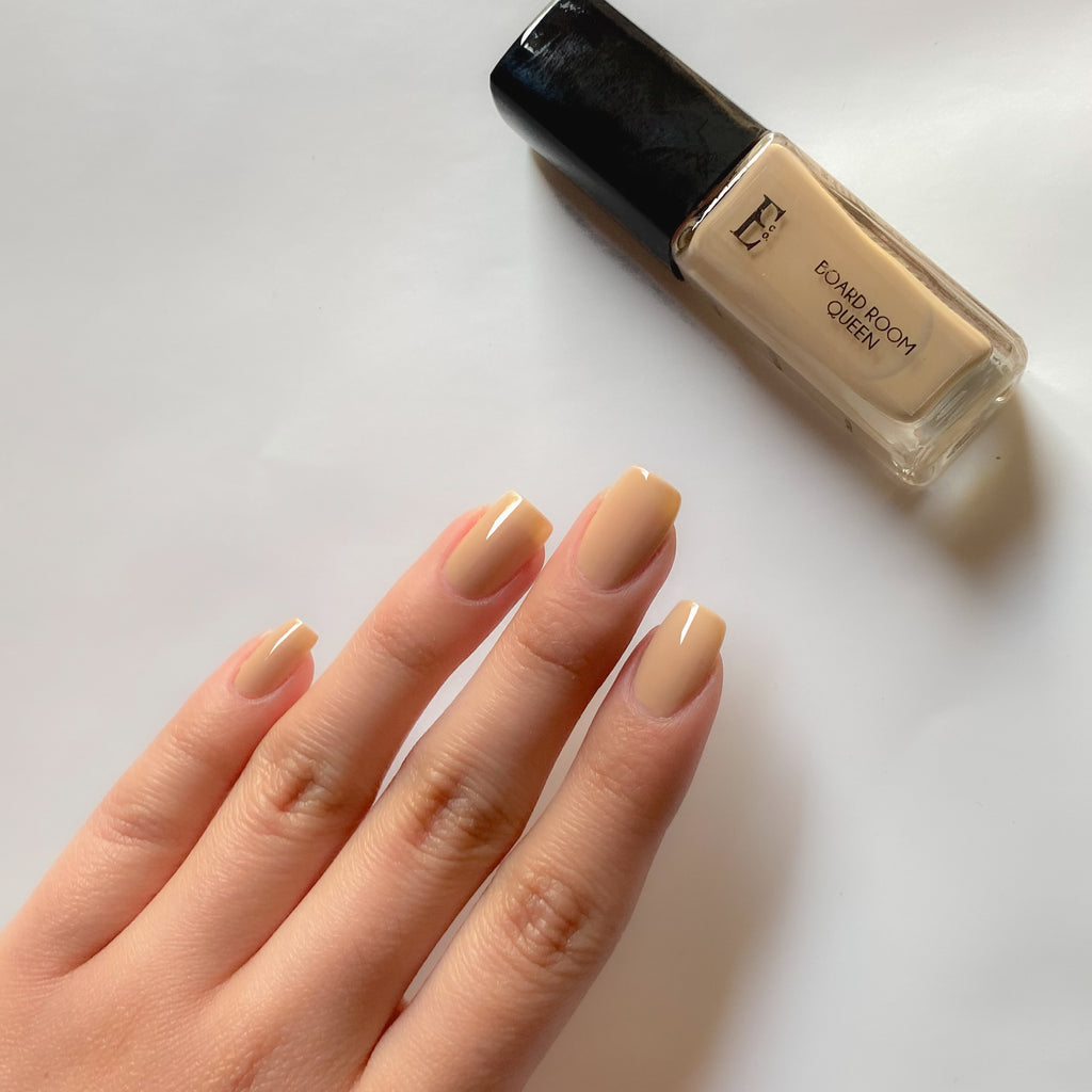 Bare Necessities Nail Polish Set – Nude Pink, Nude Brown & Natural Nude Shades, 3-Piece Nail Polish Kit for Everyday Nails