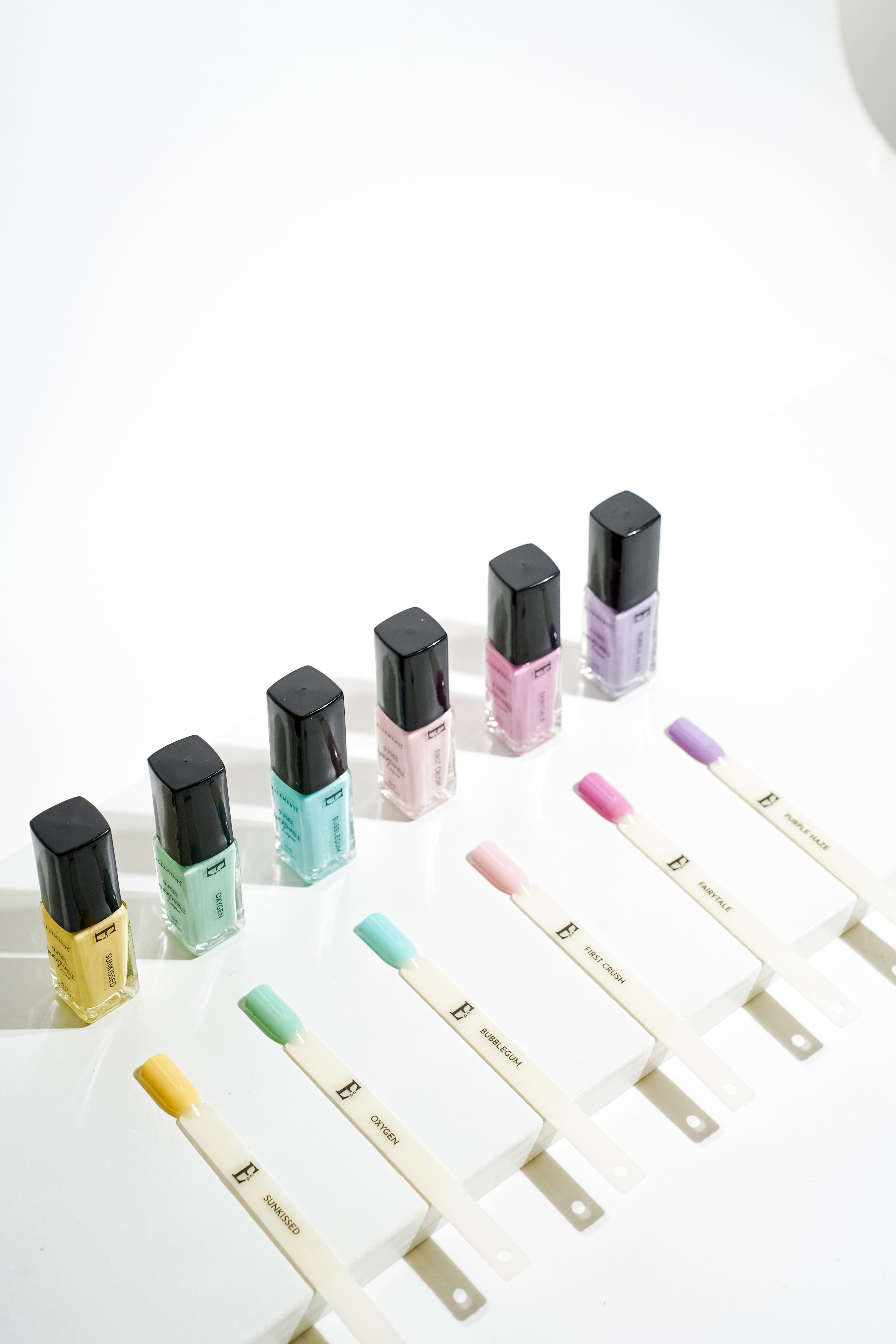 Pastel Dreams Nail Polish Set – 5 Trendy Pastel Shades Including Pink, Purple, Yellow, Blue & Green