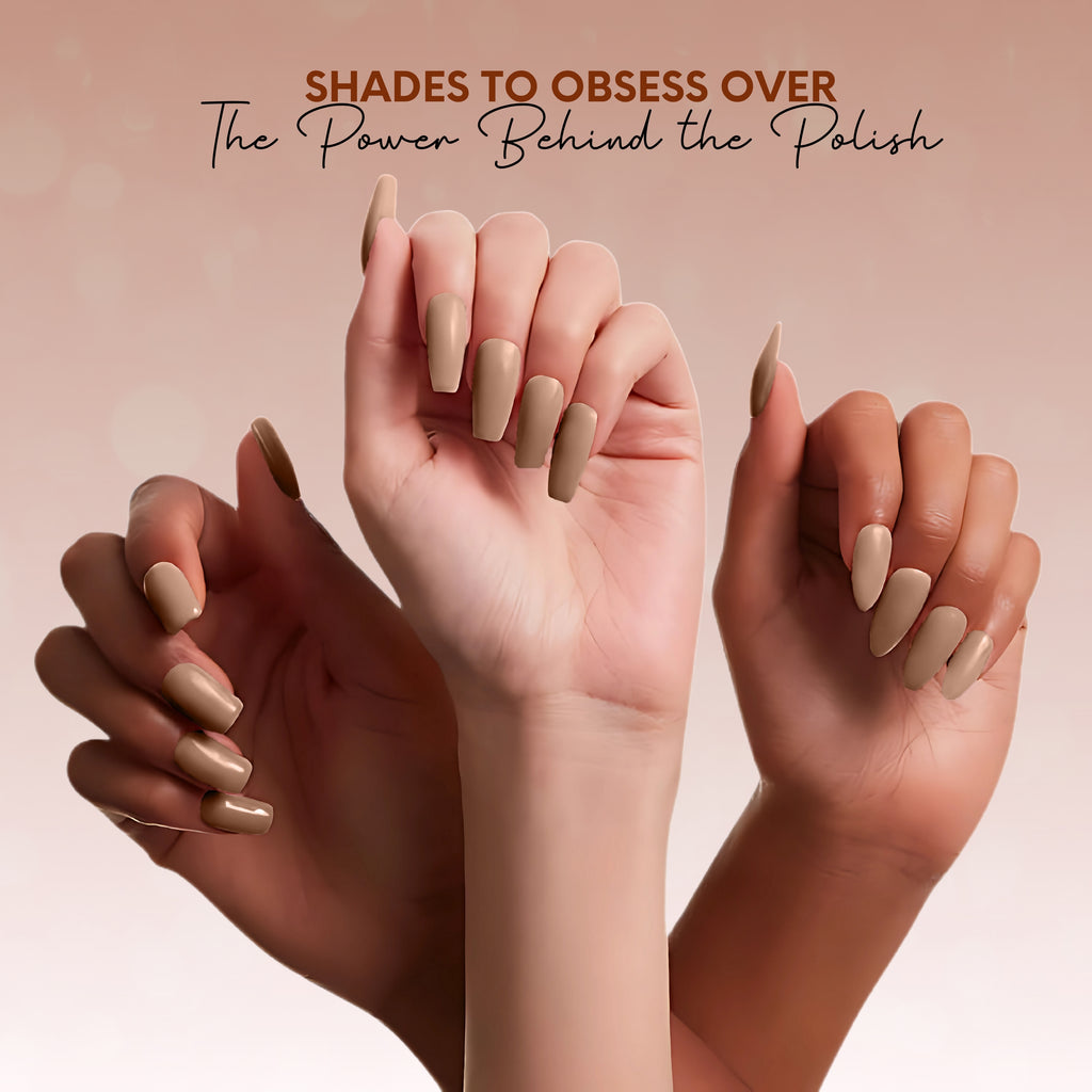 Mudbath Vegan Beige Nude Nail Polish – Chip-Resistant, Non-Yellowing, Gel-Like Shine, Long-Lasting