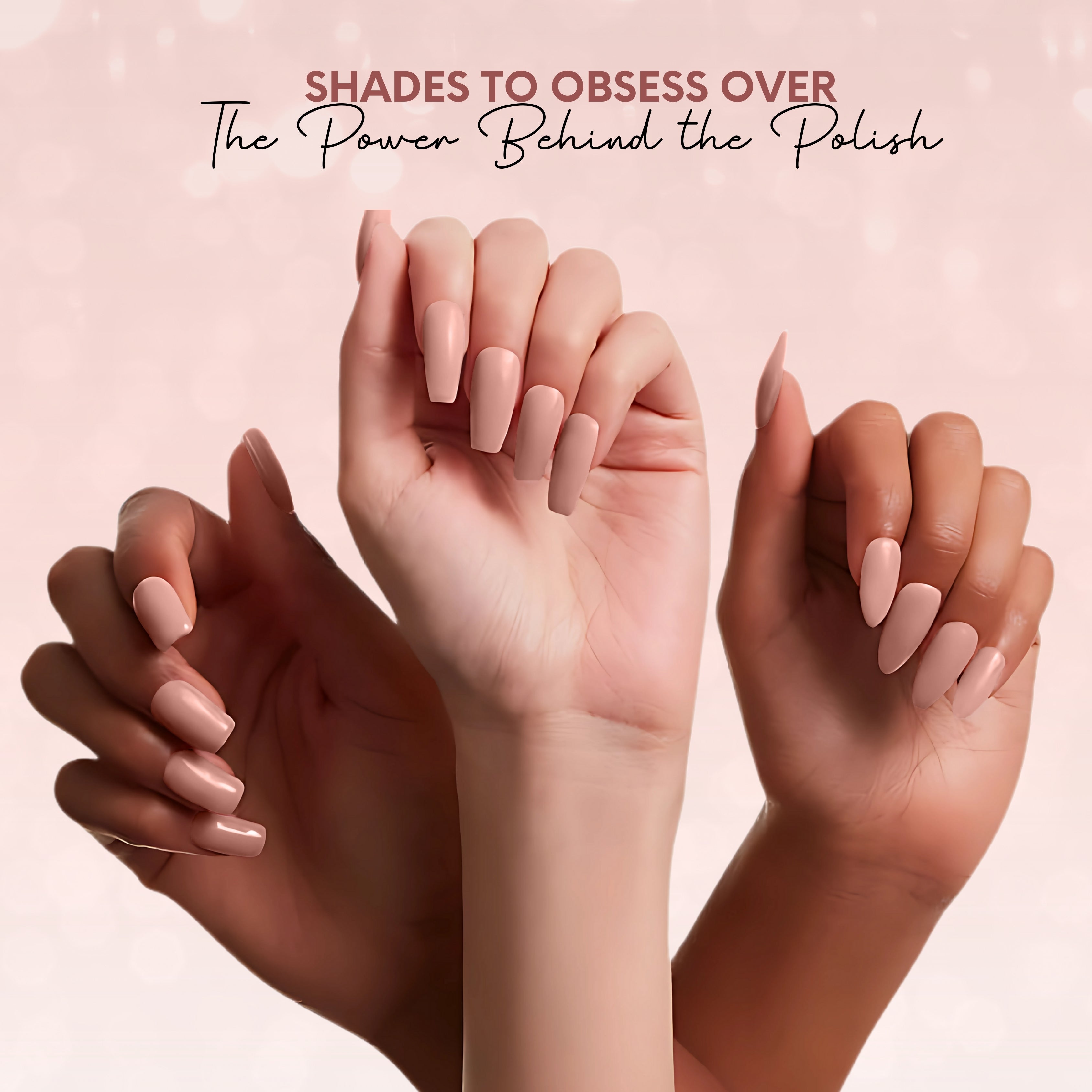 Desk to Dinner Vegan Nude Brown Nail Polish – Chip-Resistant, Non-Yellowing, Gel-Like, Long-Lasting