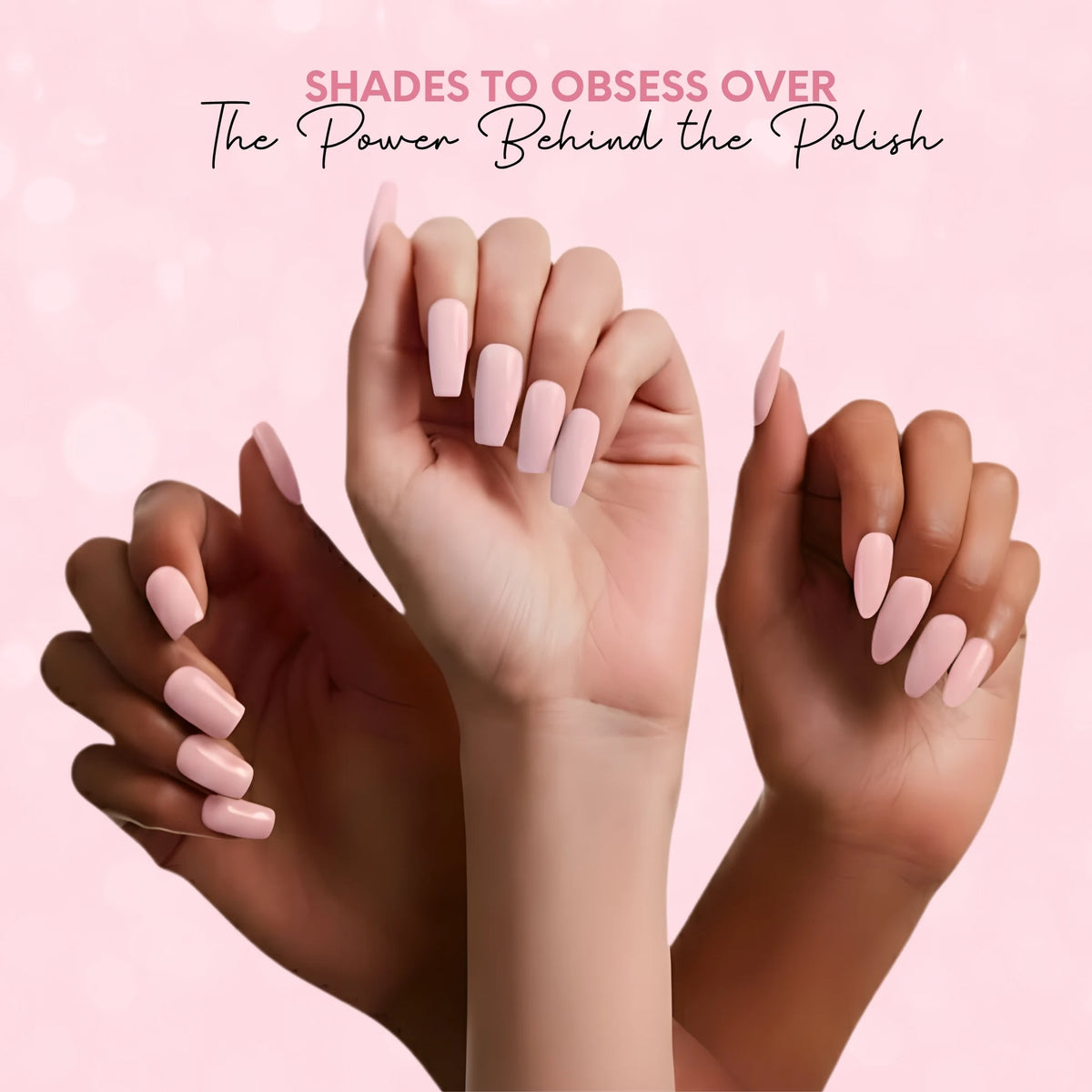 Fairytale Vegan Nail Polish – Chip-Resistant, Non-Yellowing Pink, Gel-Like Gloss, Strengthens Nails, Long-Lasting 7