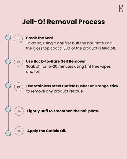 JELL-O! Frosted Pink Builder in a Bottle – Strengthening Nail Builder Gel, Flexible Base for Gel Polish, Acrylic & Overlays – Long-Lasting, Chip-Resistant Nail Strengthener (Frosted Pink)