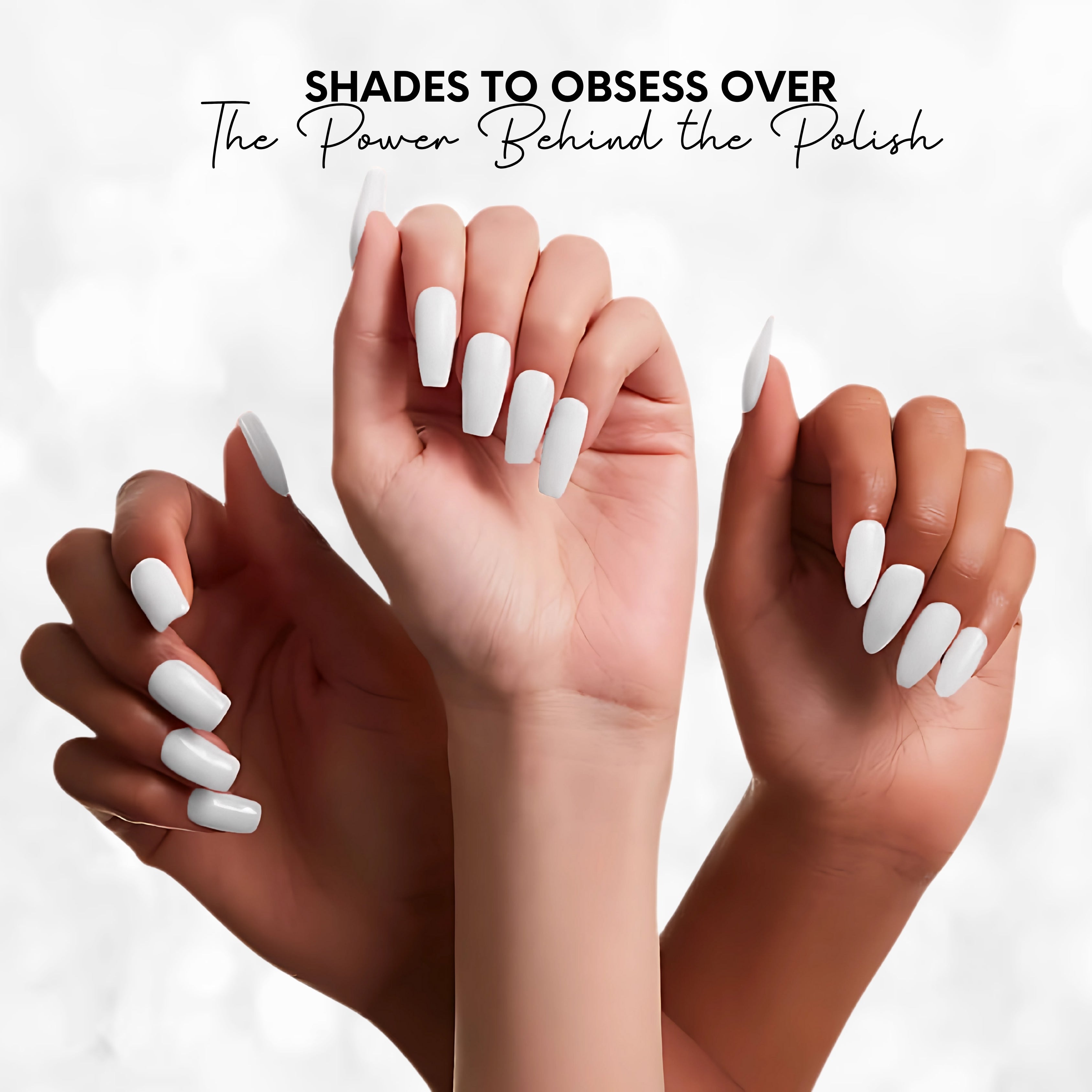 Blanc Nail Vegan Polish – Pure White, Chip-Resistant, Non-Yellowing, Long-Lasting Shine, Perfect For French Manicure