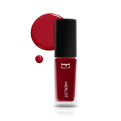 Merlot Vegan Maroon Nail Polish – Chip-Resistant, Non-Yellowing, Gel-Like Shine, Long-Lasting 2