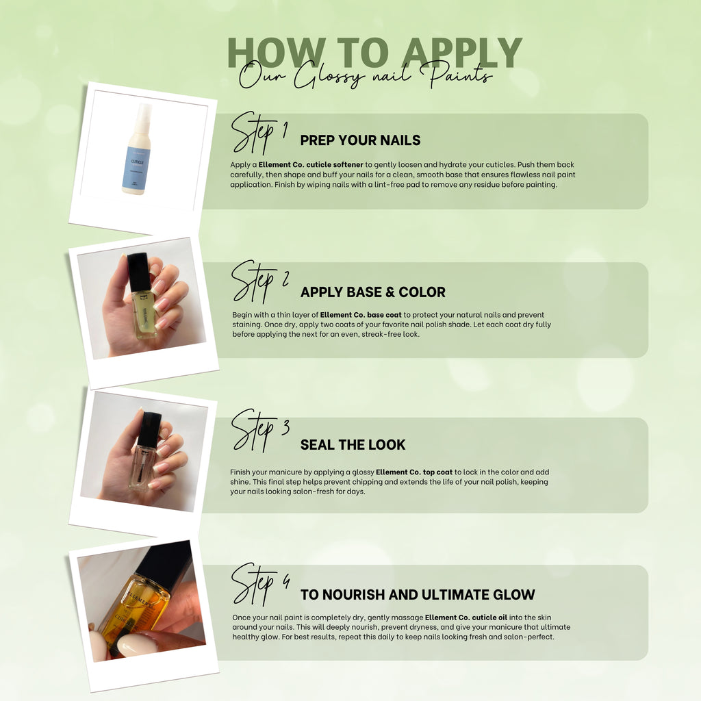 Oxygen Vegan Light Green Nail Polish – Chip-Resistant, Non-Yellowing, Gel-Like Shine, Long-Lasting