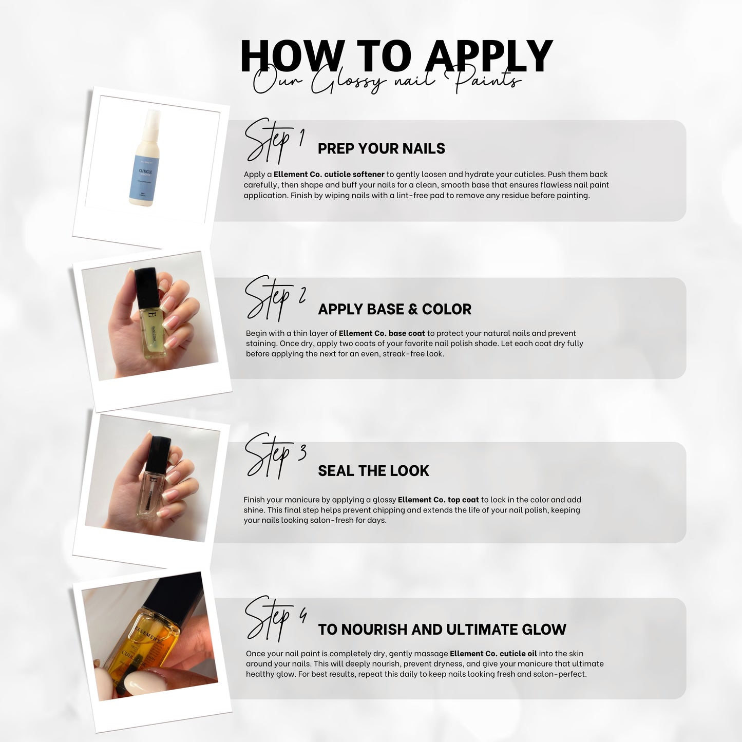 Blanc Nail Vegan Polish – Pure White, Chip-Resistant, Non-Yellowing, Long-Lasting Shine, Perfect For French Manicure