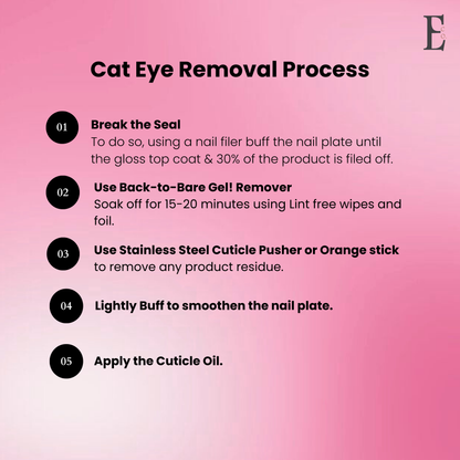 Femme Cat Eye Gel Polish – Purplish Pink, Magnetic 3D Effect, Long-Lasting Shine, Multi-Dimensional Nails, Easy Apply