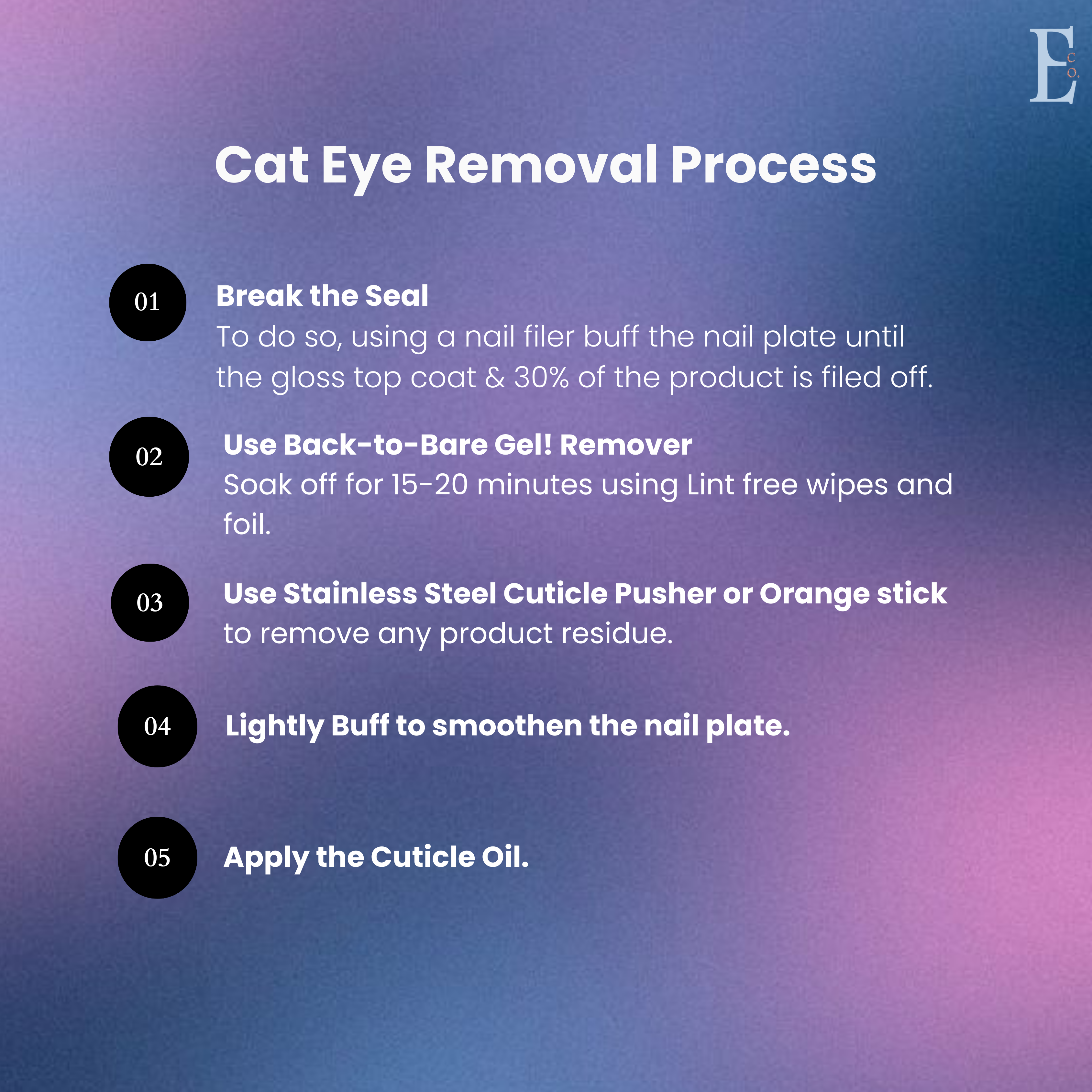 Aurora Cat Eye Gel Polish – Blue-Pinkish Purple, Magnetic Effect, Galaxy Shimmer, Multi-Dimensional Nails, Long-Lasting Shine