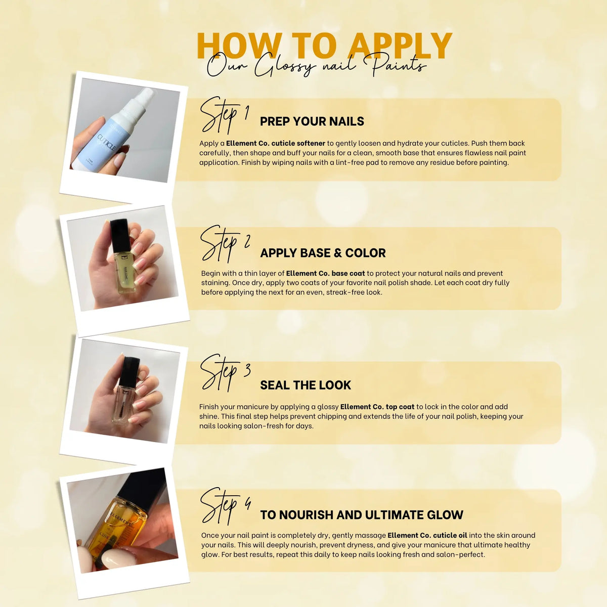 Sunkissed Vegan Pastel Yellow Nail Polish – Chip-Resistant, Gel-Like Shine, Long-Lasting, Strengthens Nails 5