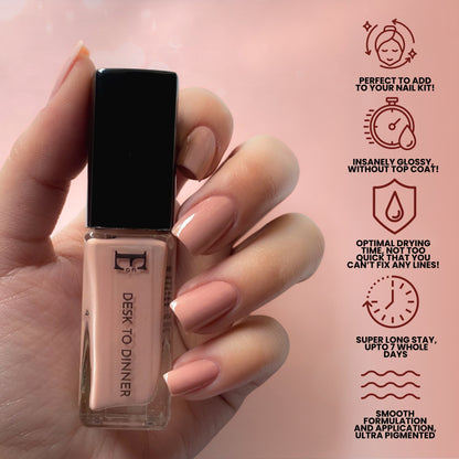 DESK TO DINNER- The Ultra Sophisticated Nail Polish