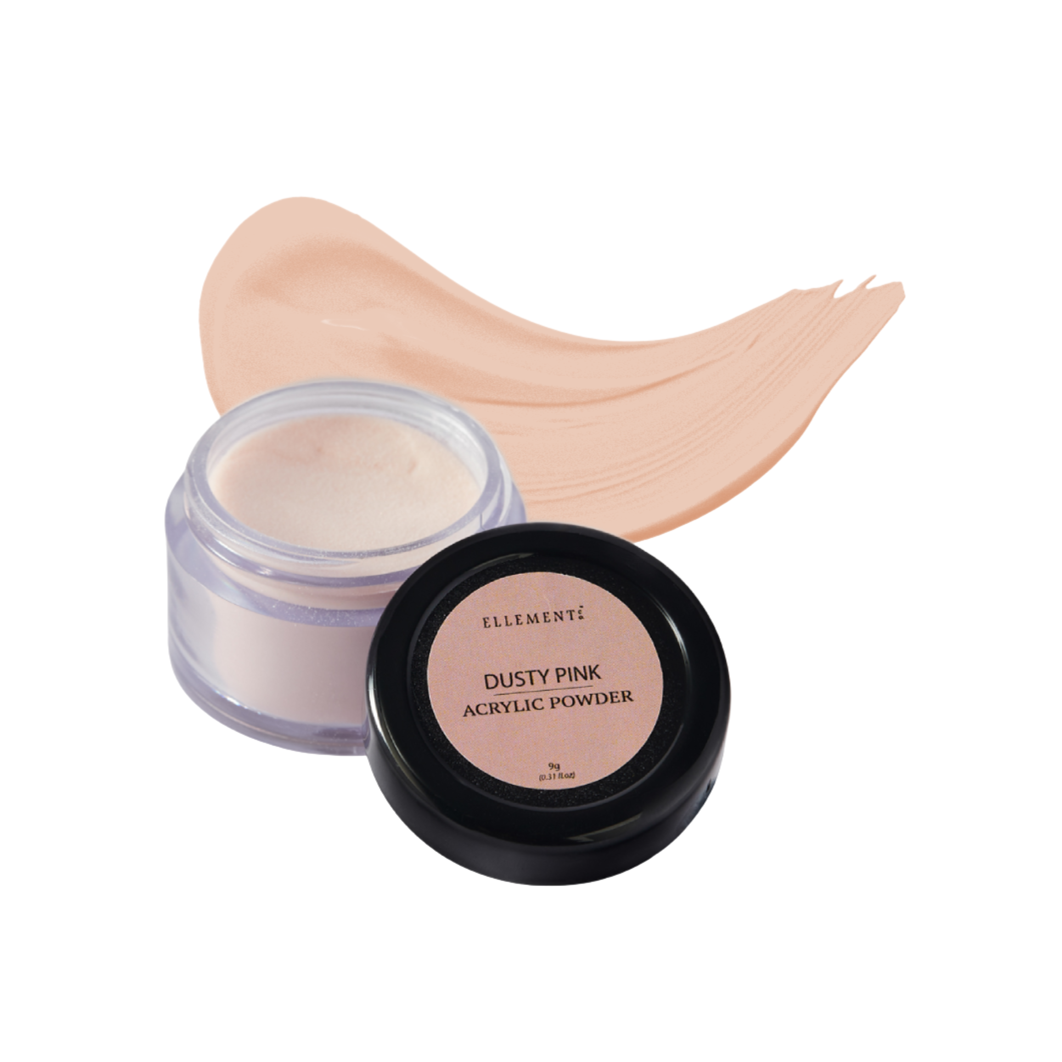 Dusty Pink Acrylic Powder for Nails – Perfect for Nail Extensions, Overlays & Professional Nail Art Designs