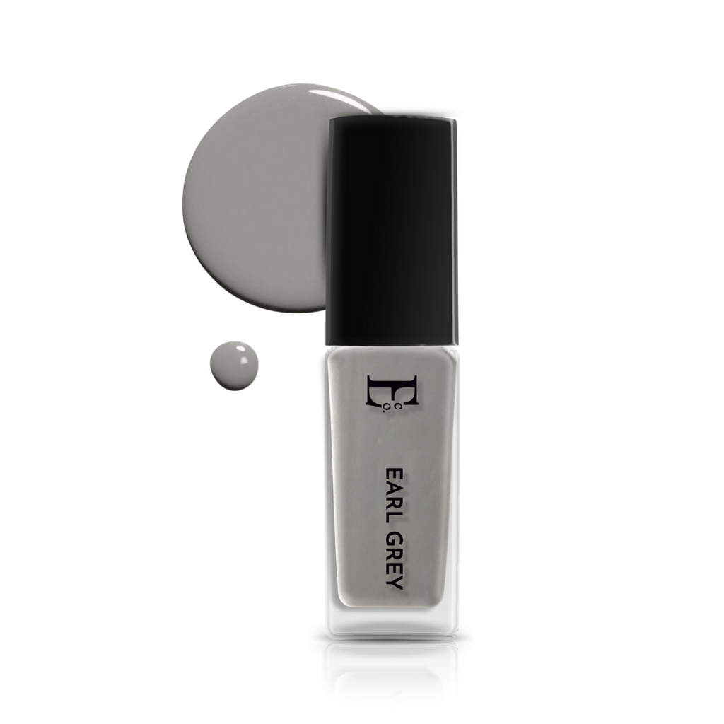 Earl Grey Vegan Nail Polish – Chip-Resistant, Non-Yellowing, Gel-Like Shine, Long-Lasting