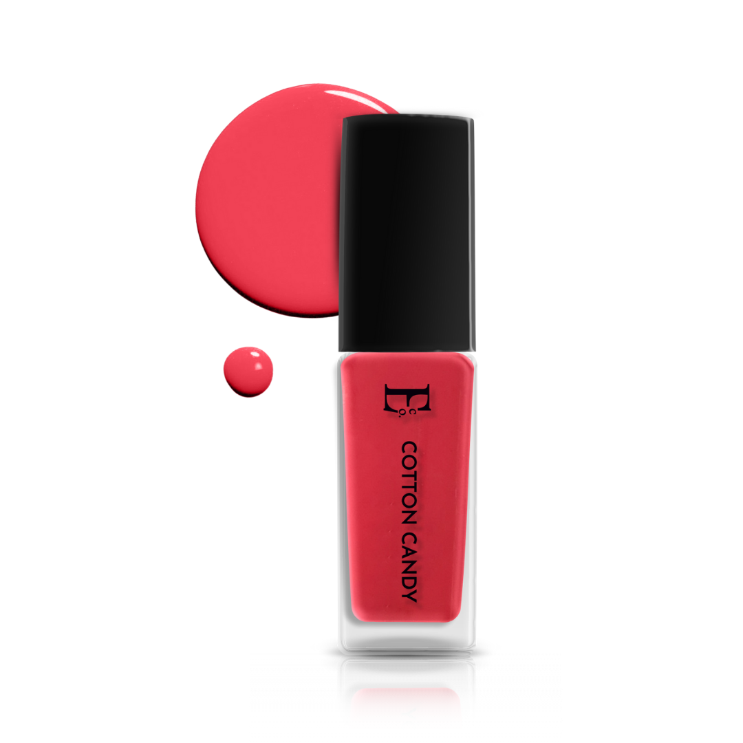 Cotton Candy Vegan Hot Pink Nail Polish – Chip-Resistant, Non-Yellowing, Gel-Like Shine, Long-Lasting