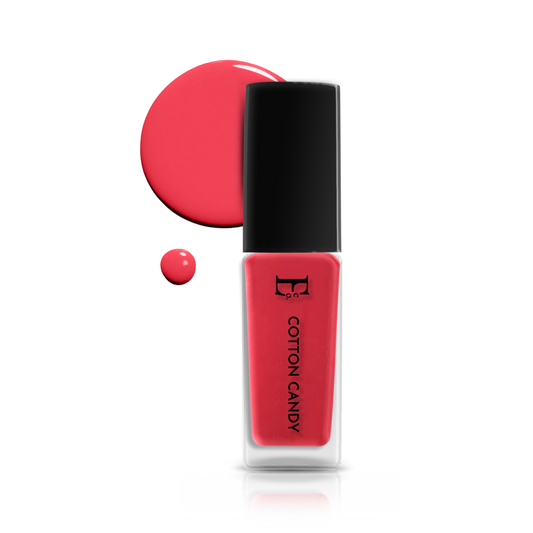 Cotton Candy Vegan Hot Pink Nail Polish – Chip-Resistant, Non-Yellowing, Gel-Like Shine, Long-Lasting