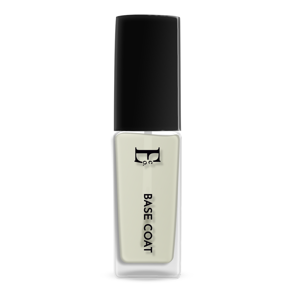 Base Coat Vegan Nail Polish – Long-Lasting Transparent Nail Primer, Protects Against Staining, For Fragile Nails