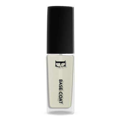 Base Coat Vegan Nail Polish – Long-Lasting Transparent Nail Primer, Protects Against Staining, For Fragile Nails