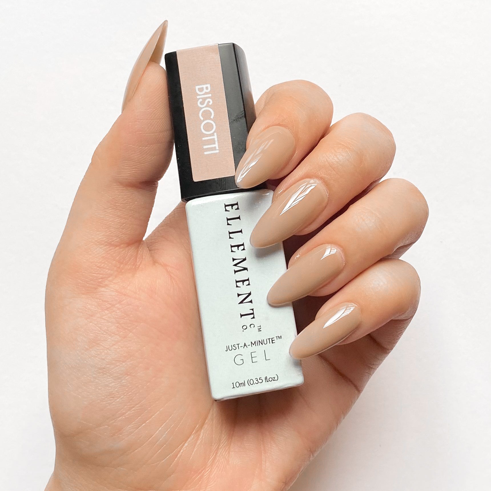 Biscotti Gel Polish Nude, Soft Neutral Undertone, Versatile Long-Lasting Gel for Natural & Artificial Nails