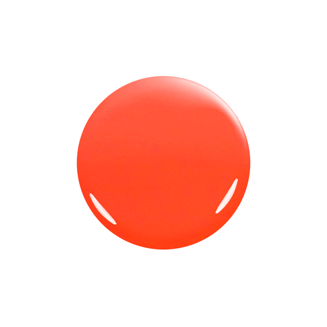 Coral Crush Gel Polish – Vibrant Orange Nail Gel, Streak-Free Application, Suitable for Natural & Acrylic Nails
