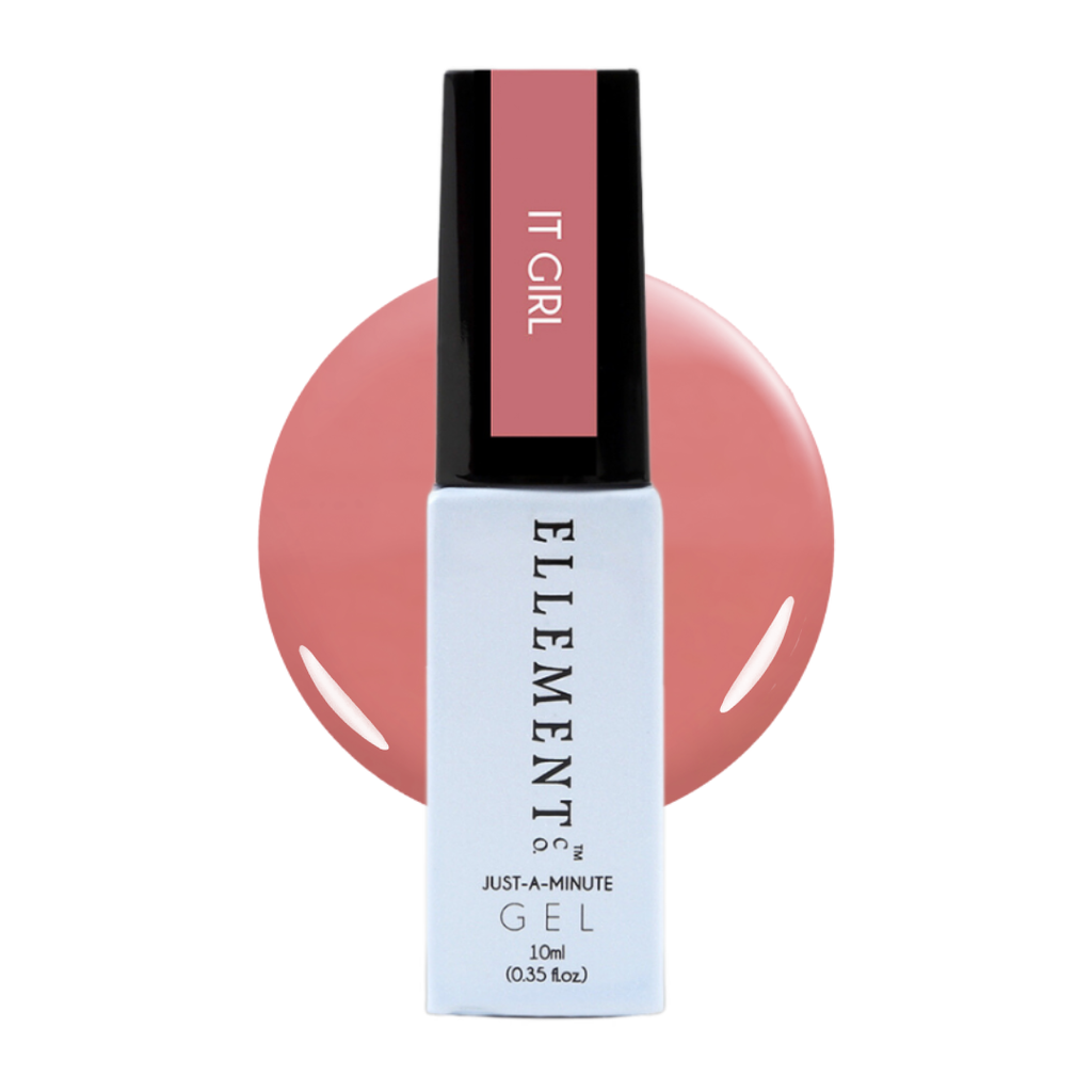 It Girl Gel Polish – Soft Peachy-Pink Shade, Streak-Free Application, Suitable for Natural & Acrylic Nails