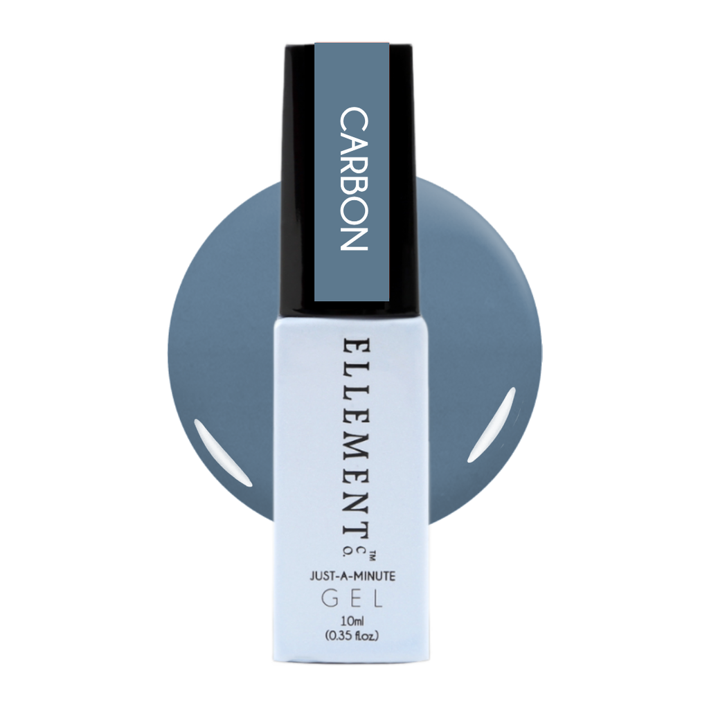 Carbon Gel Polish – Graphite Grey, Long-Lasting, Streak-Free, Suitable for Natural & Acrylic Nails